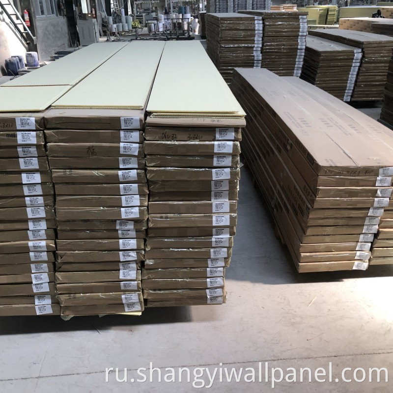 Interiopr Carton Packing Pvc Panel